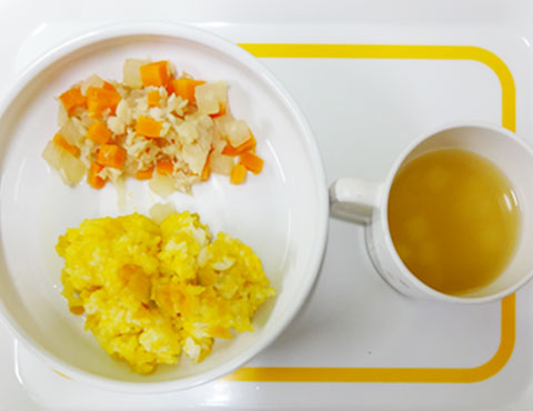 離乳食の一例（完了期食）